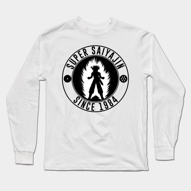 Super Saiyajin; Trunks Long Sleeve T-Shirt by Meca-artwork